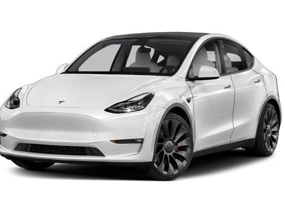 TESLA MODEL Y 2020 5YJYGDEF7LF000957 image